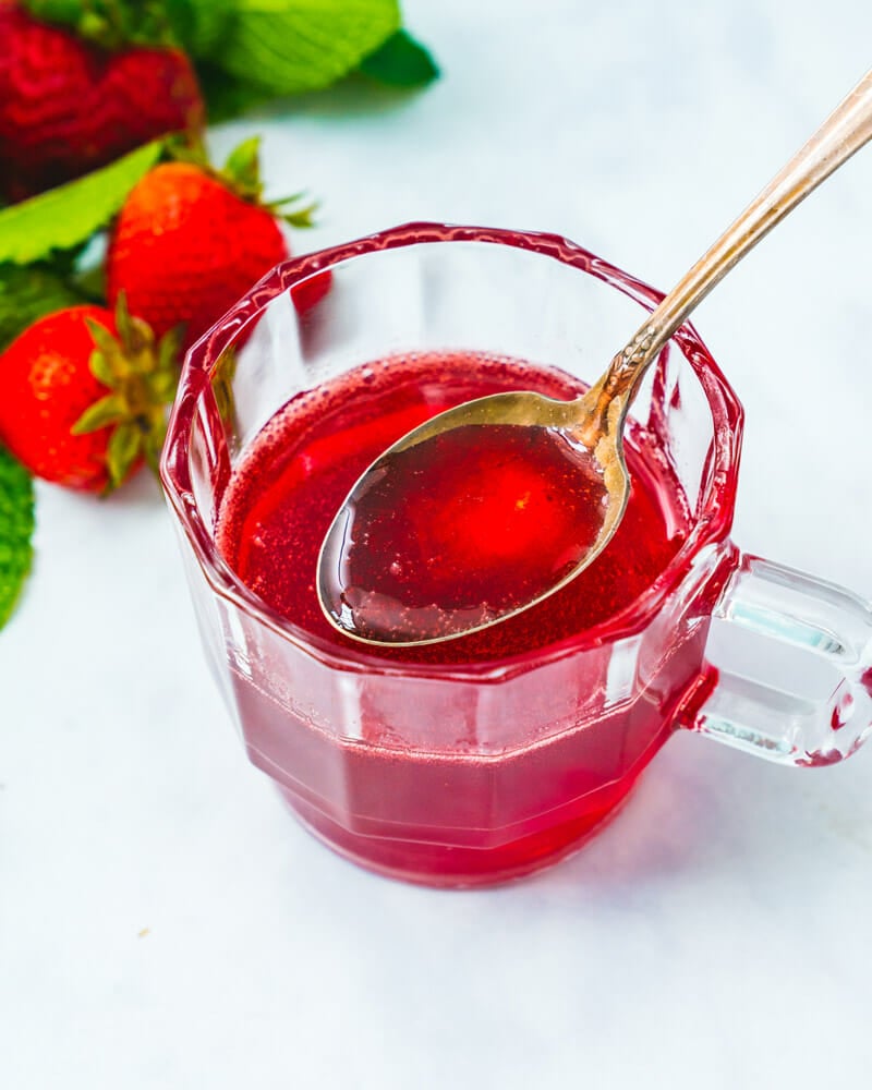 Strawberry syrup