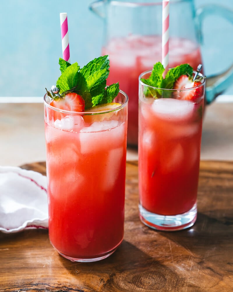 Strawberry water recipe