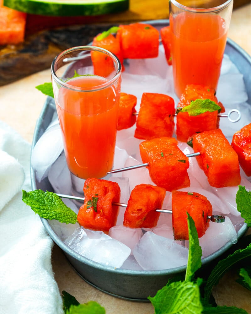 Watermelon tequila