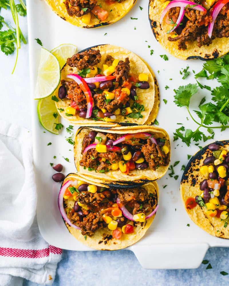 Vegan street tacos