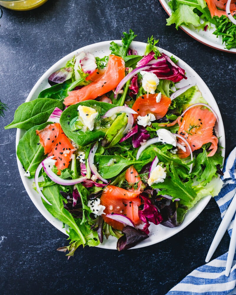 Smoked Salmon Salad
