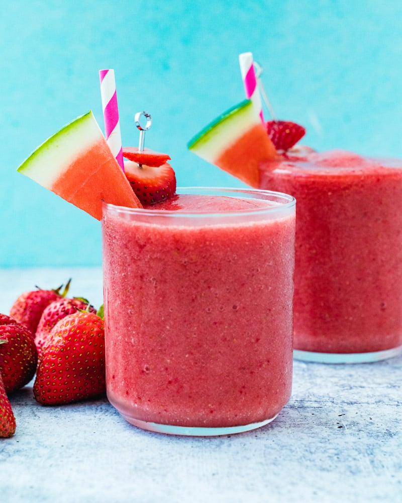 Strawberry watermelon smoothie