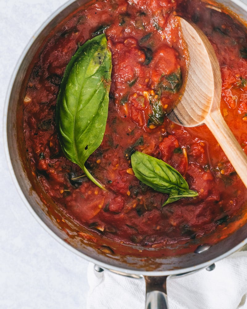 Tomato basil sauce
