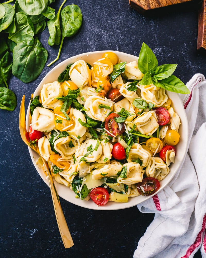 Tortellini pasta salad