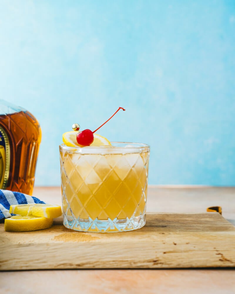 Whiskey and lemonade
