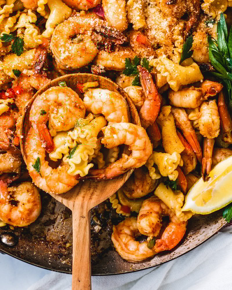 Cajun shrimp pasta