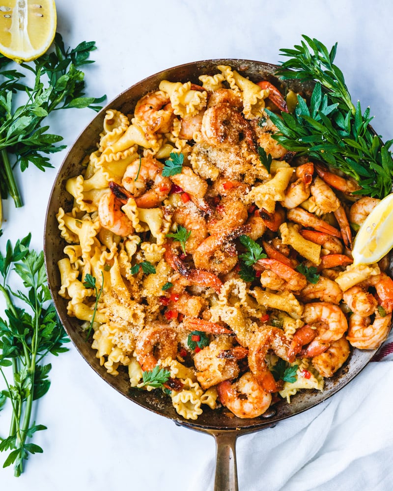 Cajun shrimp pasta