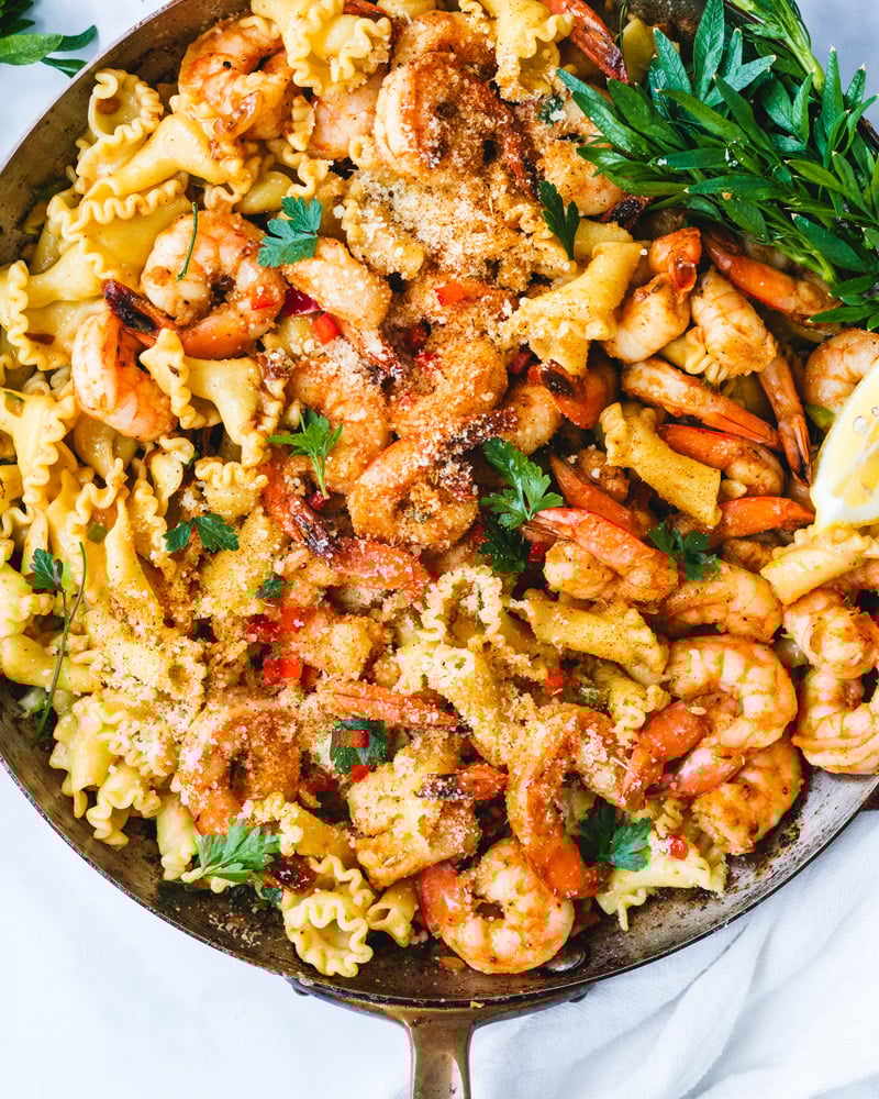 Cajun shrimp pasta