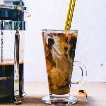 French Press Iced Coffee