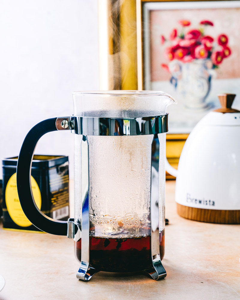 French Press Tea