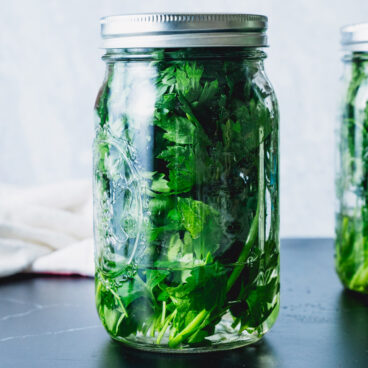 How to store parsley