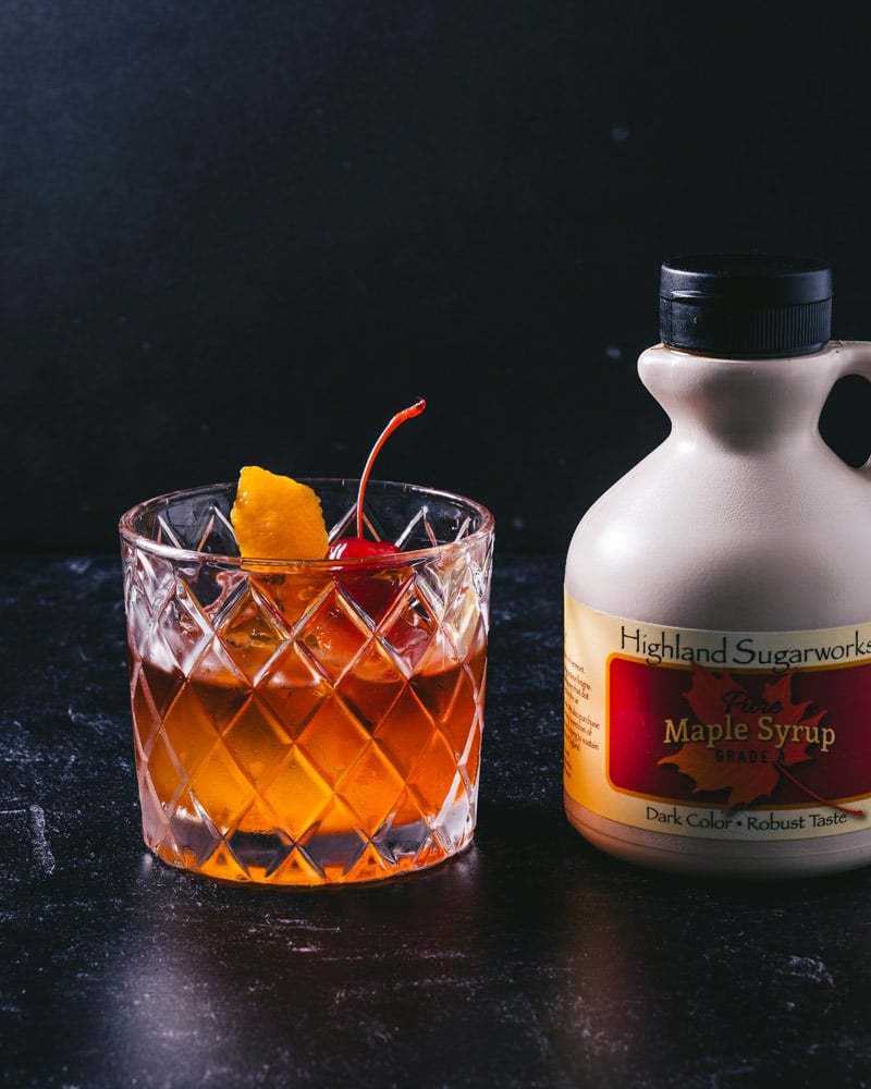 Maple old fashioned