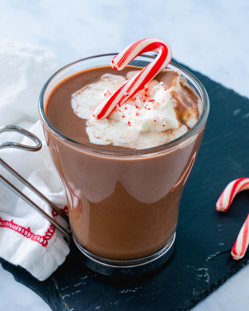 Peppermint Schnapps Hot Chocolate