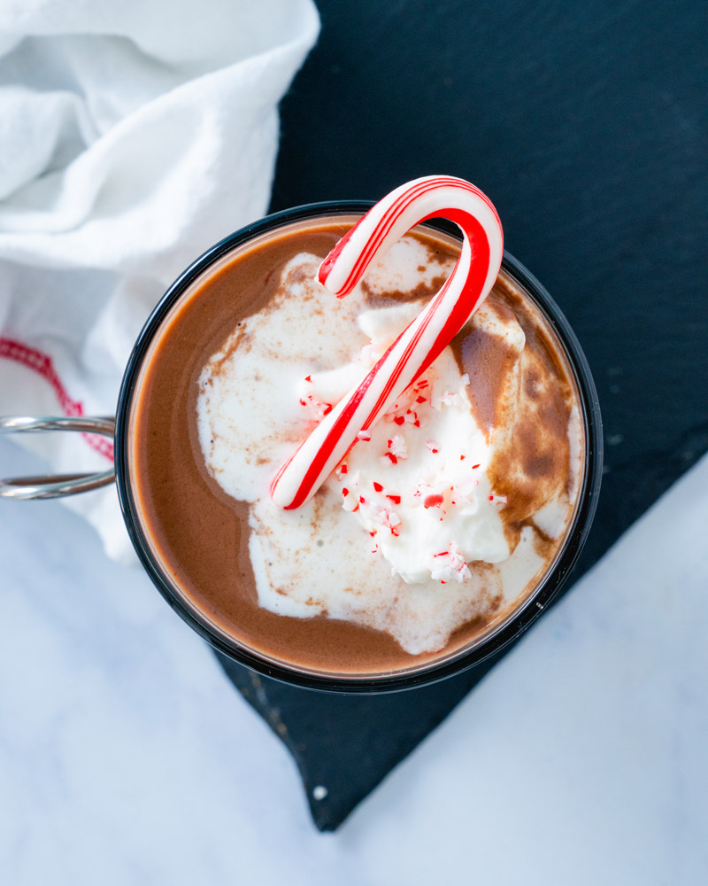 Peppermint Schnapps Hot Chocolate