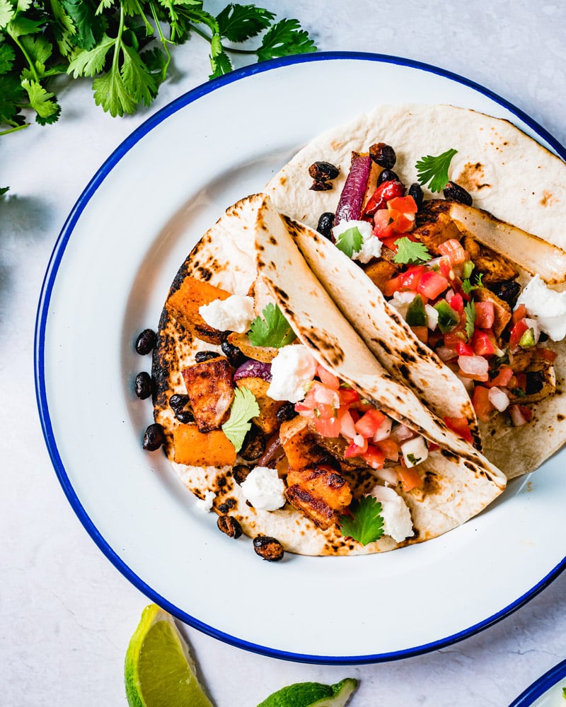 Sweet potato tacos