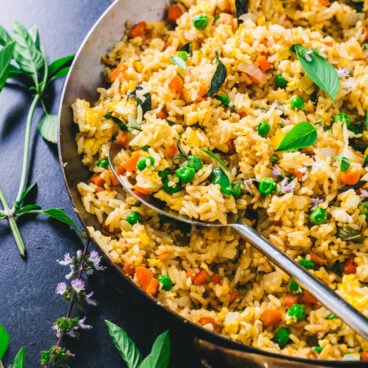 Thai basil fried rice