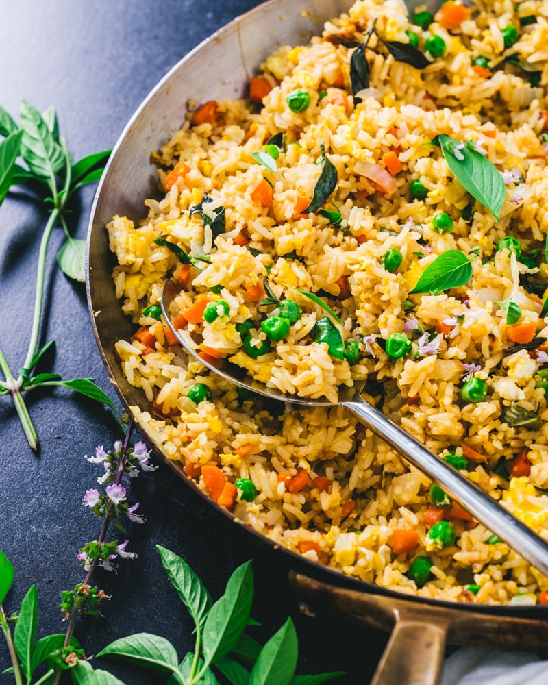 Thai basil fried rice