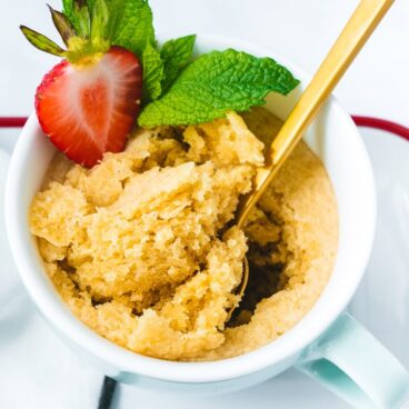 Vanilla mug cake