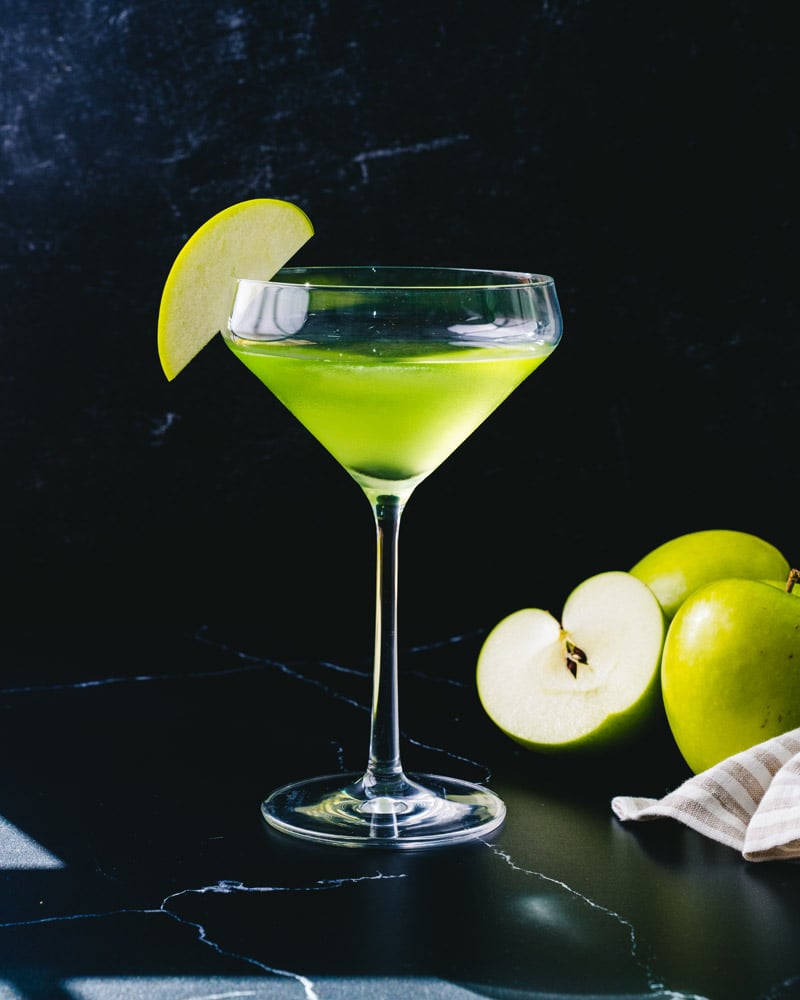 Apple martini, aka Appletini