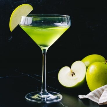 Apple martini appletini