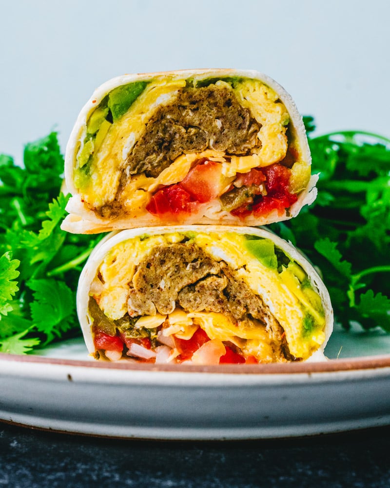 Breakfast burrito recipe