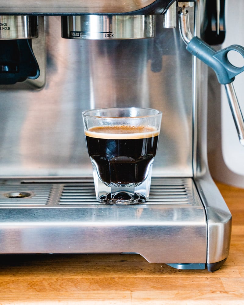 Lungo coffee