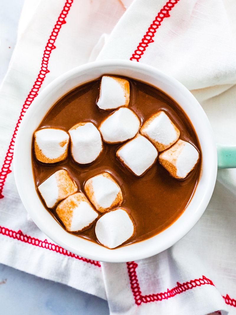 Starbucks peppermint hot chocolate