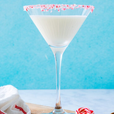 Peppermint martini