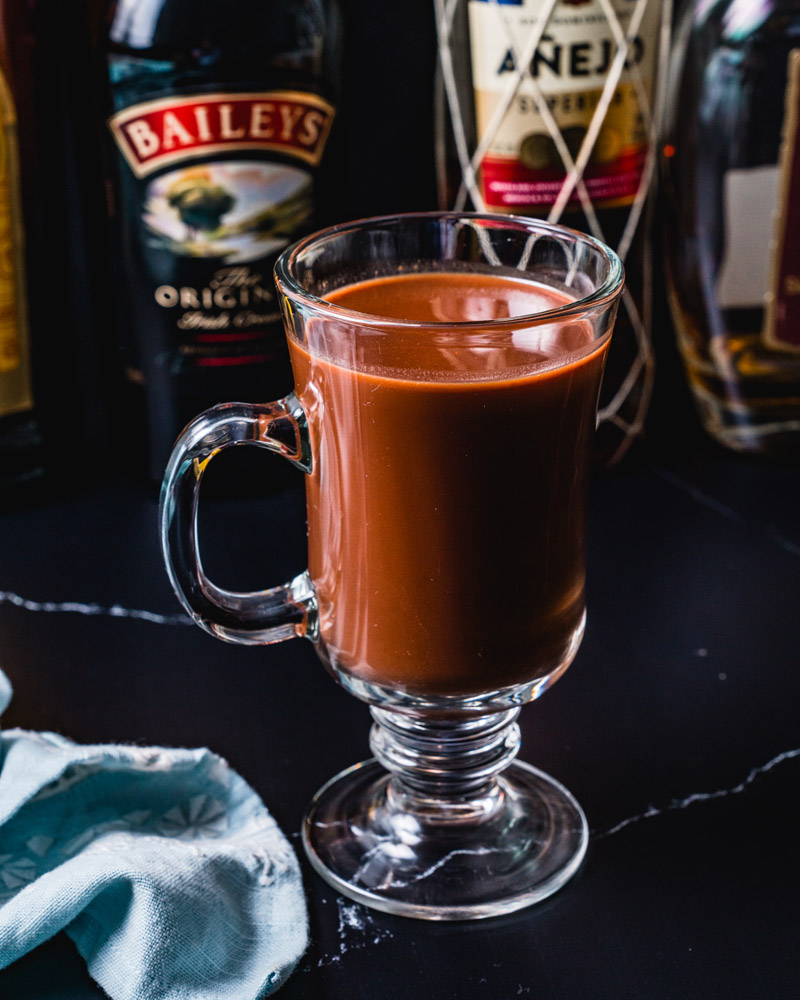 Spiked hot chocolate