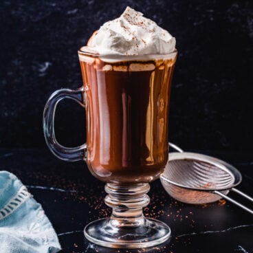 Spiked hot chocolate