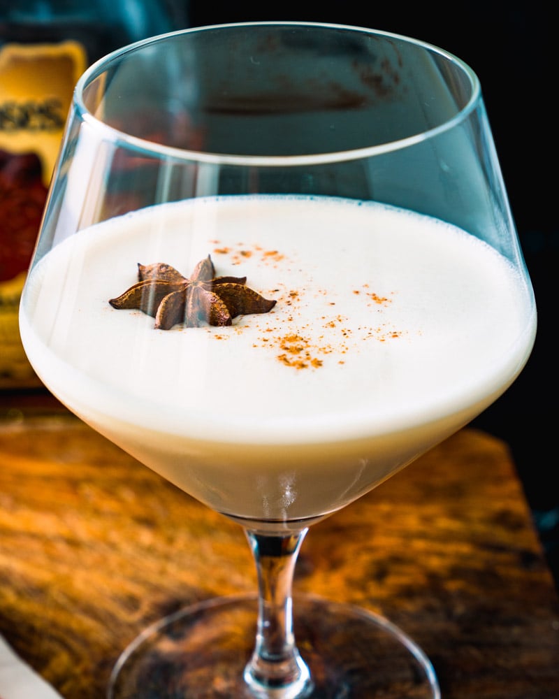 Bourbon Milk Punch