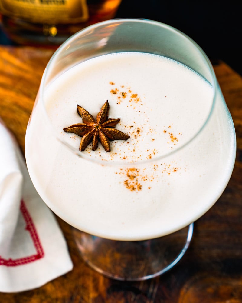 Bourbon Milk Punch