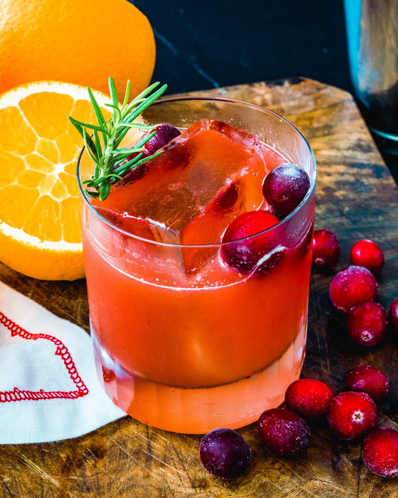 Cranberry Bourbon Cocktail
