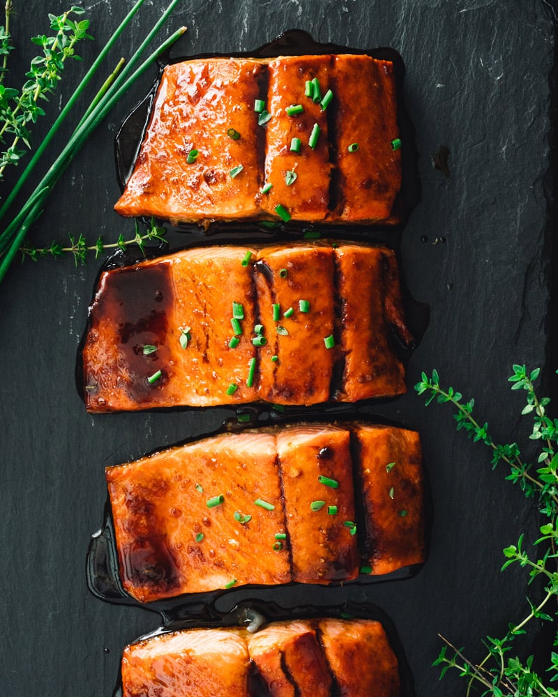 Maple Glazed Salmon