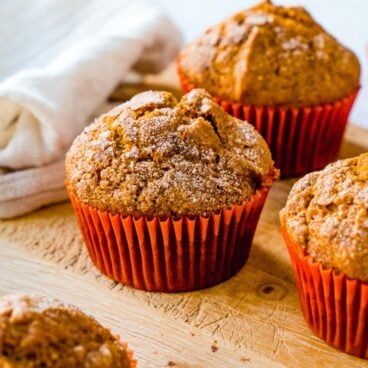 Pumpkin spice muffins
