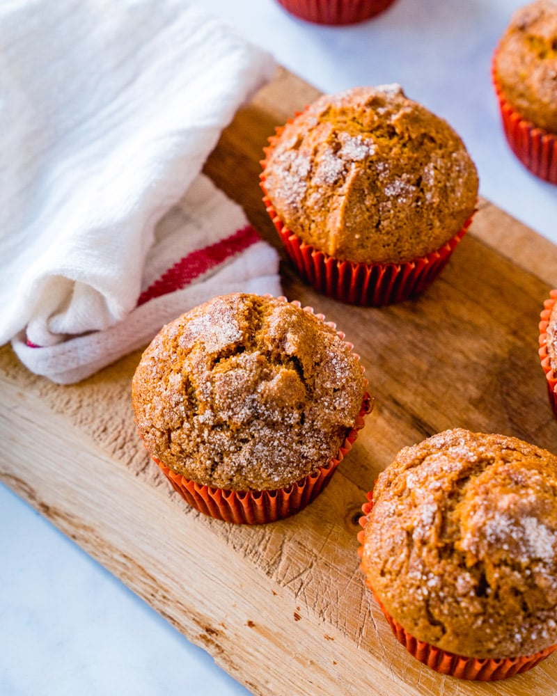 Pumpkin spice muffins