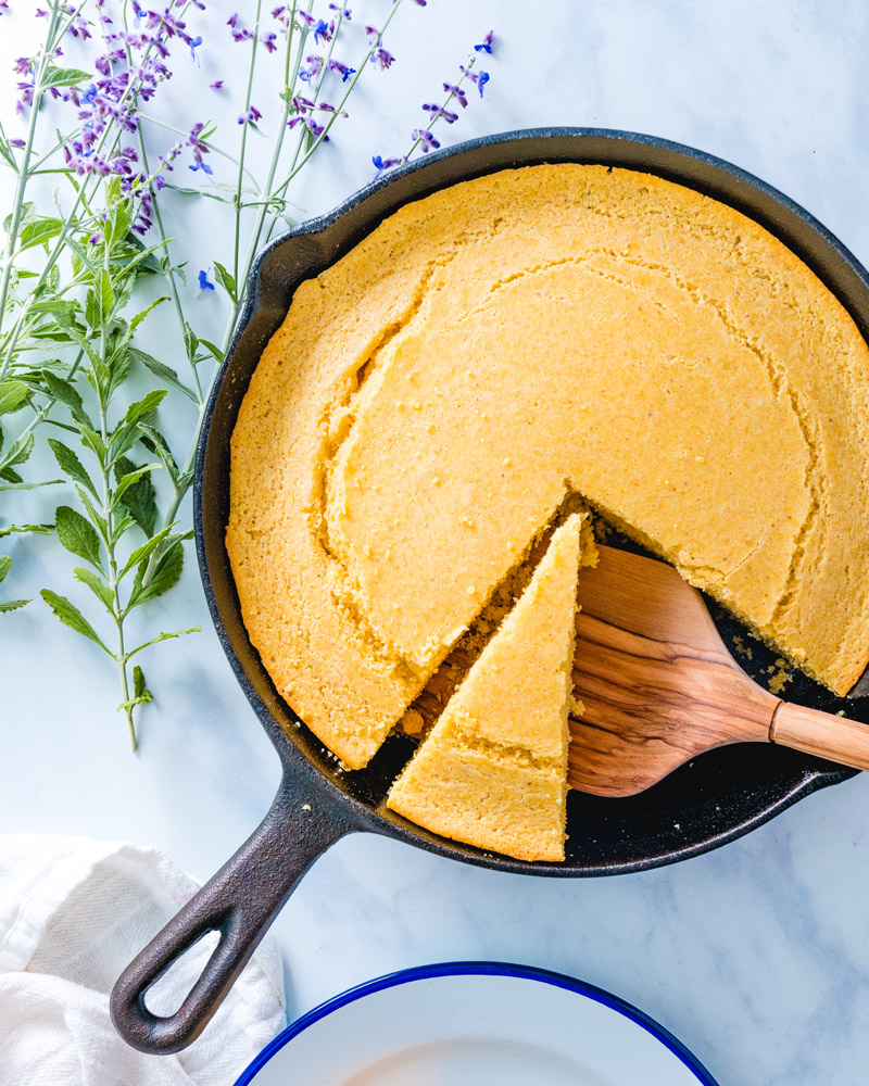 Cast iron skillet cornbread