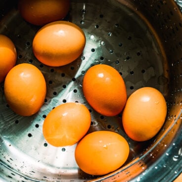 Steamed Hard Boiled Eggs