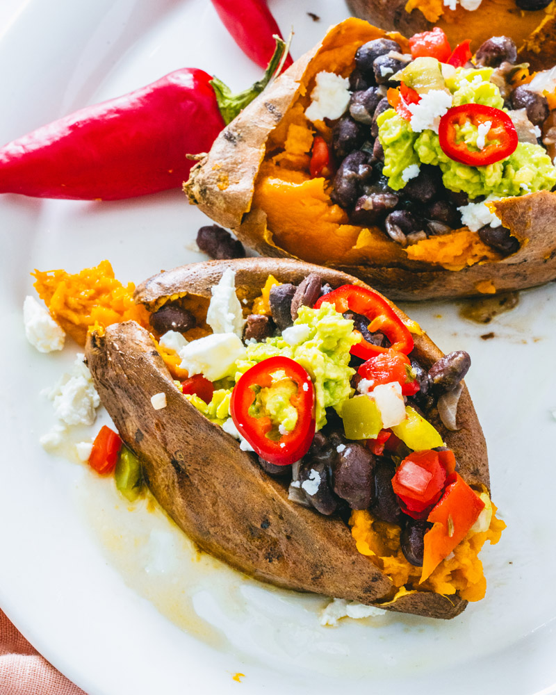 Stuffed Sweet Potatoes