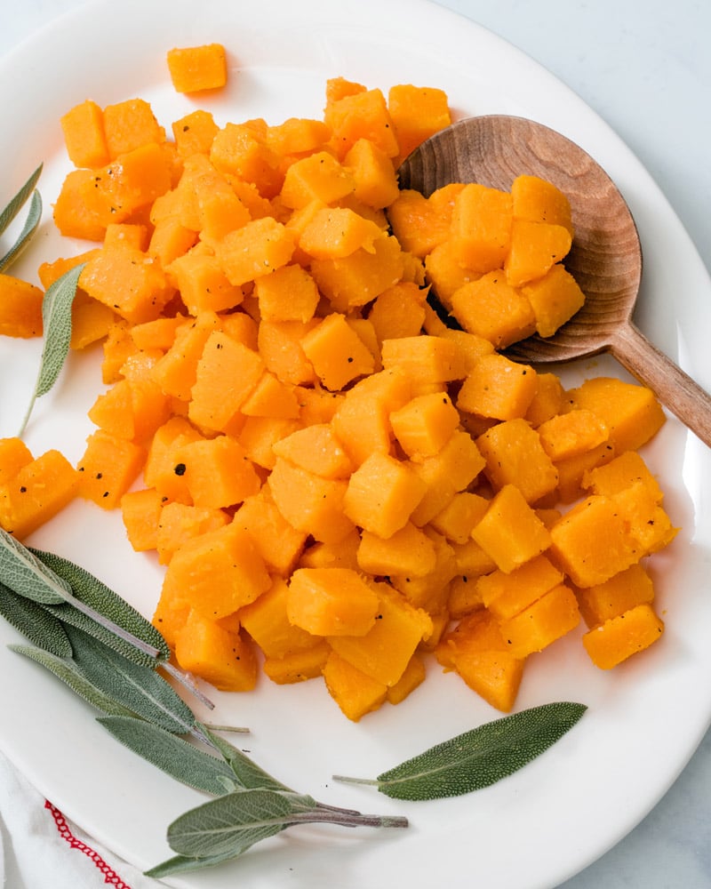 Boiled Butternut Squash