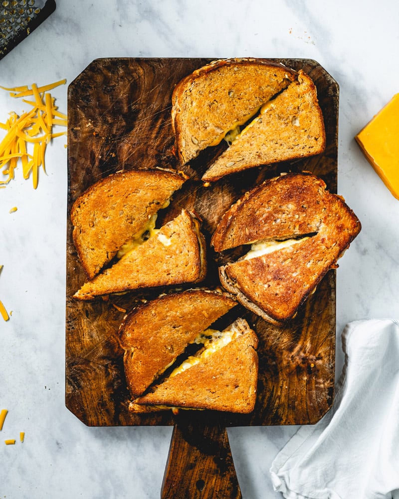 Grilled Cheese in Oven
