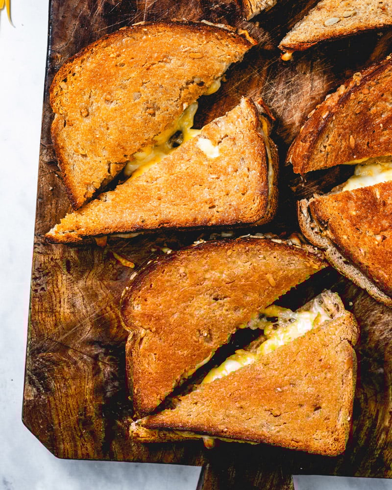 Grilled Cheese in Oven