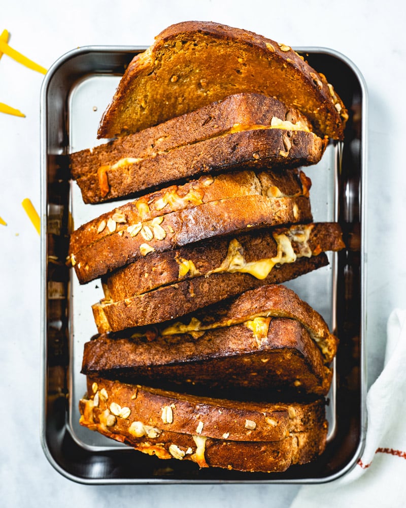 Grilled Cheese in Oven