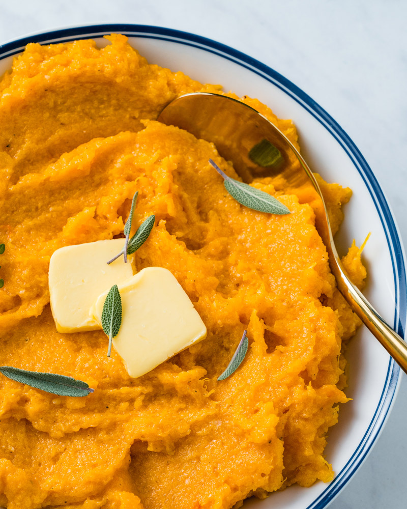 Mashed butternut squash recipe