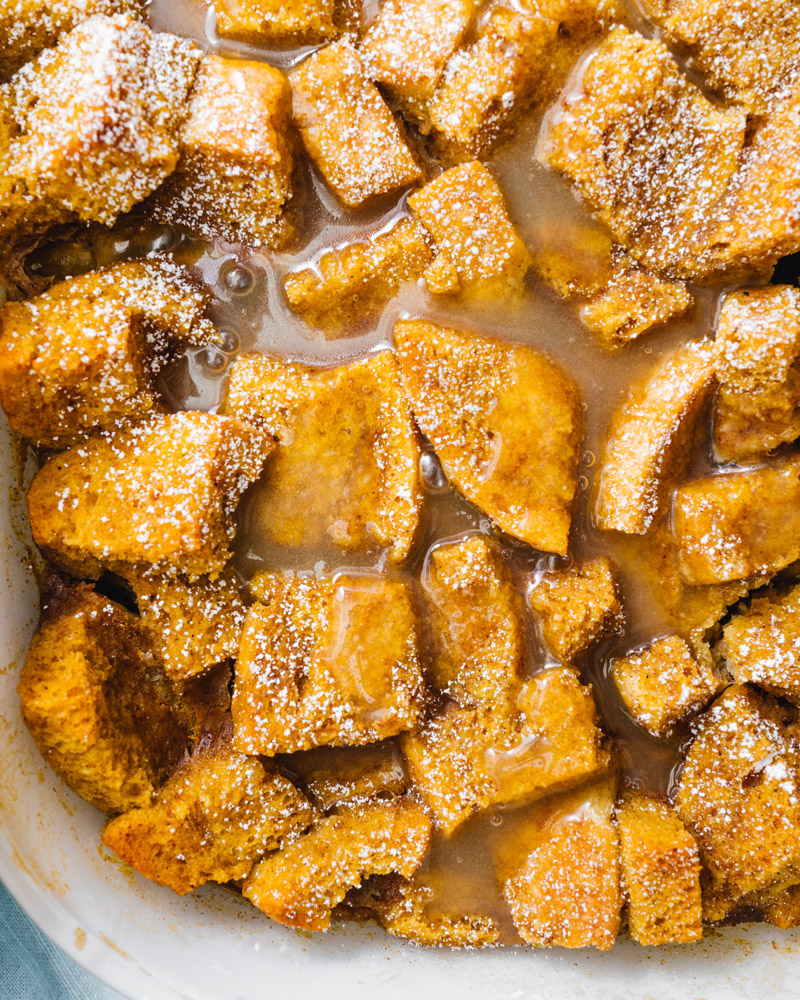 Pumpkin Bread Pudding
