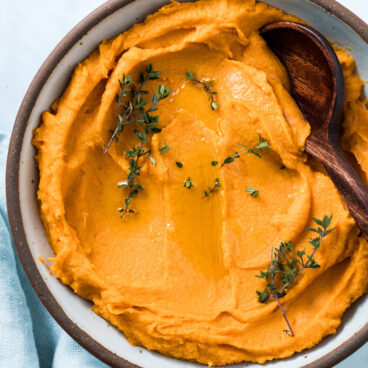 Sweet potato puree
