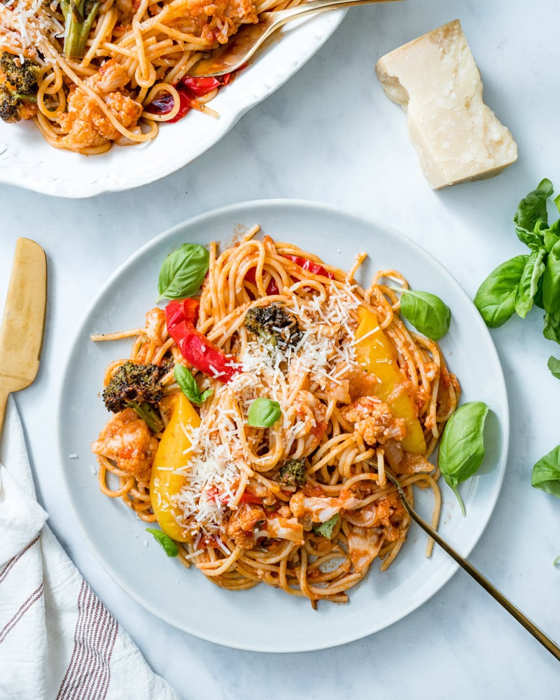 Vegetable pasta