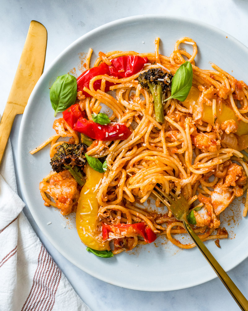 Vegetable pasta