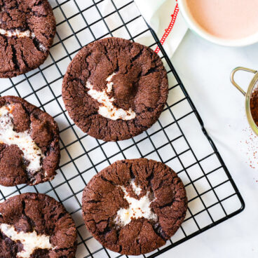 Hot Chocolate Cookies