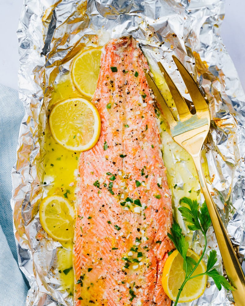 Lemon Garlic Salmon